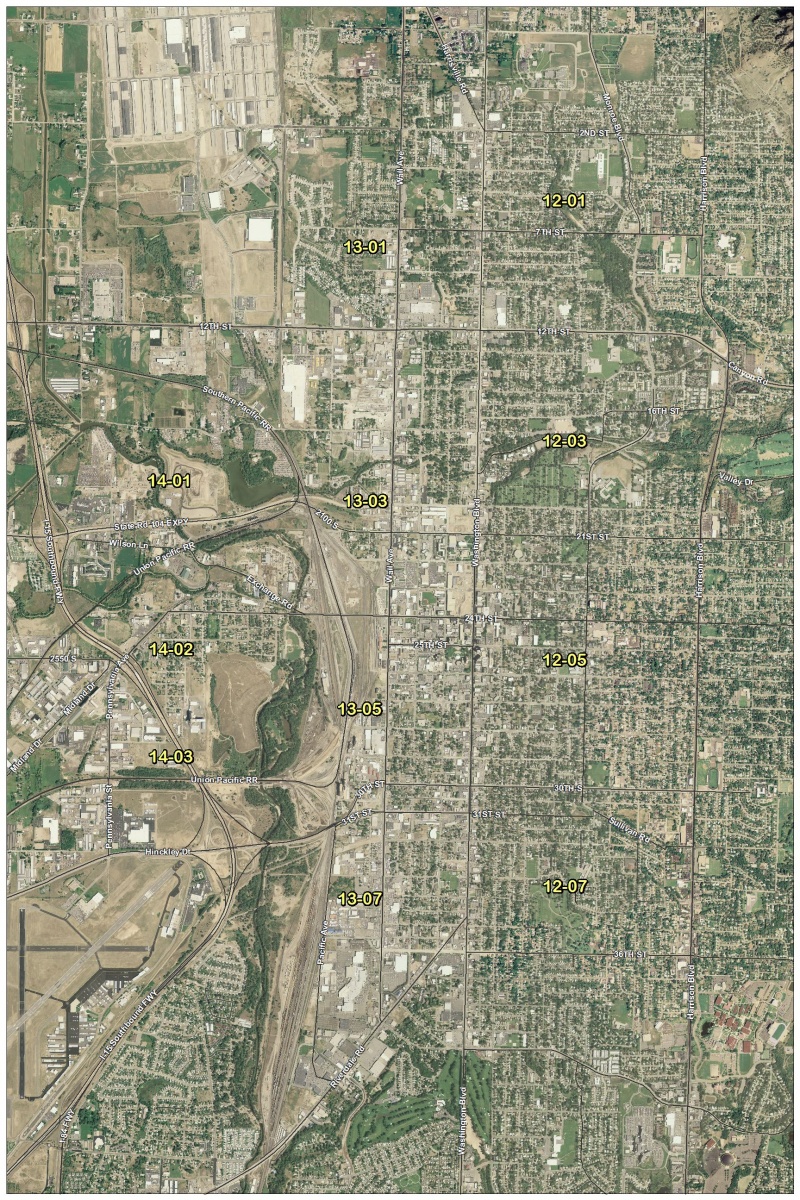 1975 Aerial Index