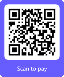 QR code for donating to Reentry Support Funds through PayPal